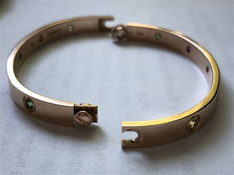 bracelet with screws - cartier bracelet without screw.